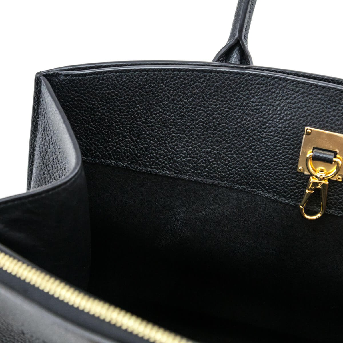 Louis Vuitton Black Taurillon City Steamer GM