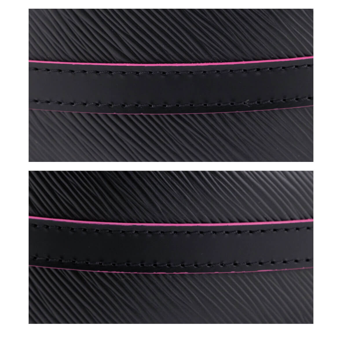 Louis Vuitton Black & Hot Pink Epi Saint Cloud NM