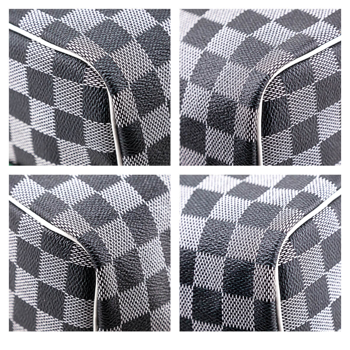 Louis Vuitton Black & White Damier Speedy Bandouliere 30