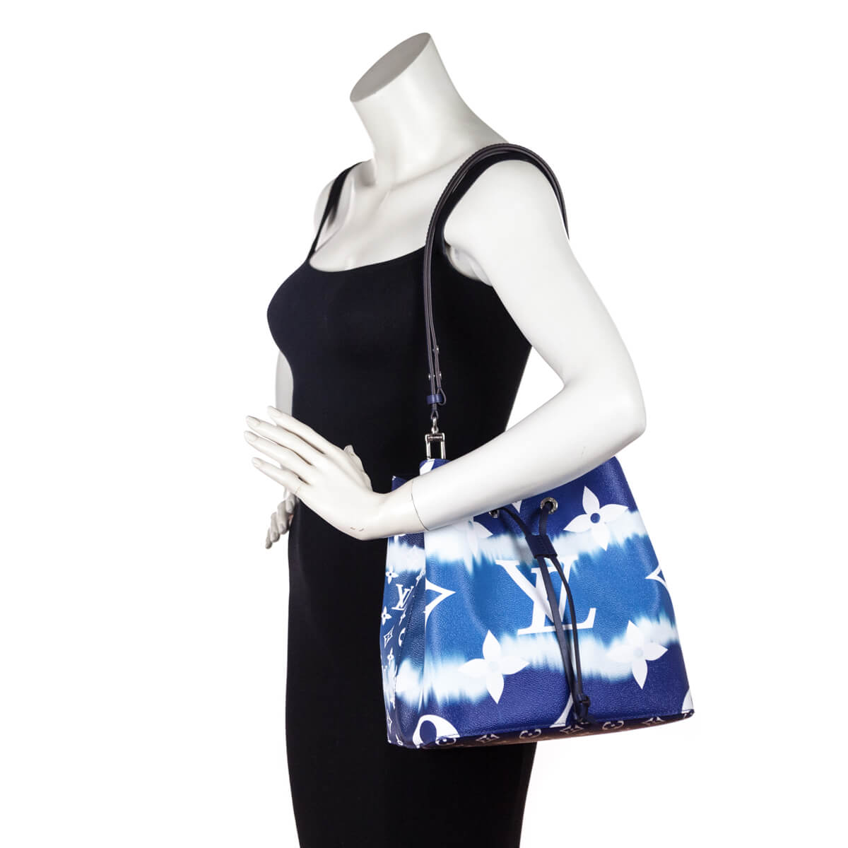 Louis Vuitton Blue Giant Monogram Escale Neonoe MM