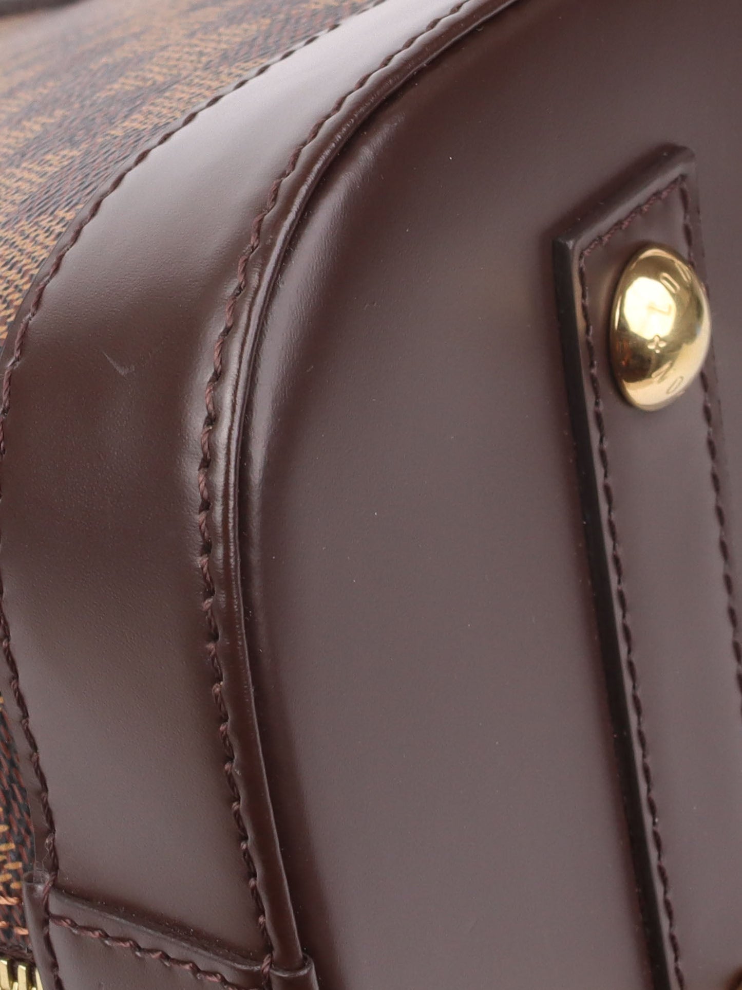Louis Vuitton Damier Ebene Alma PM Bag
