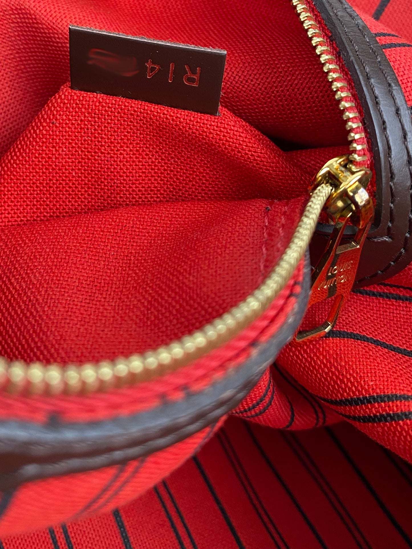 Louis Vuitton Damier Ebene Delightful MM Bag