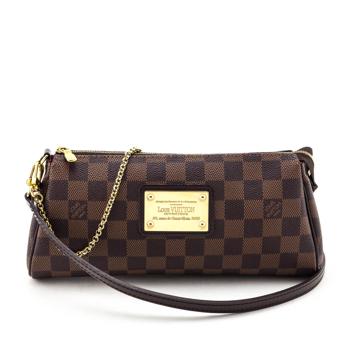Louis Vuitton Damier Ebene Eva Cutch