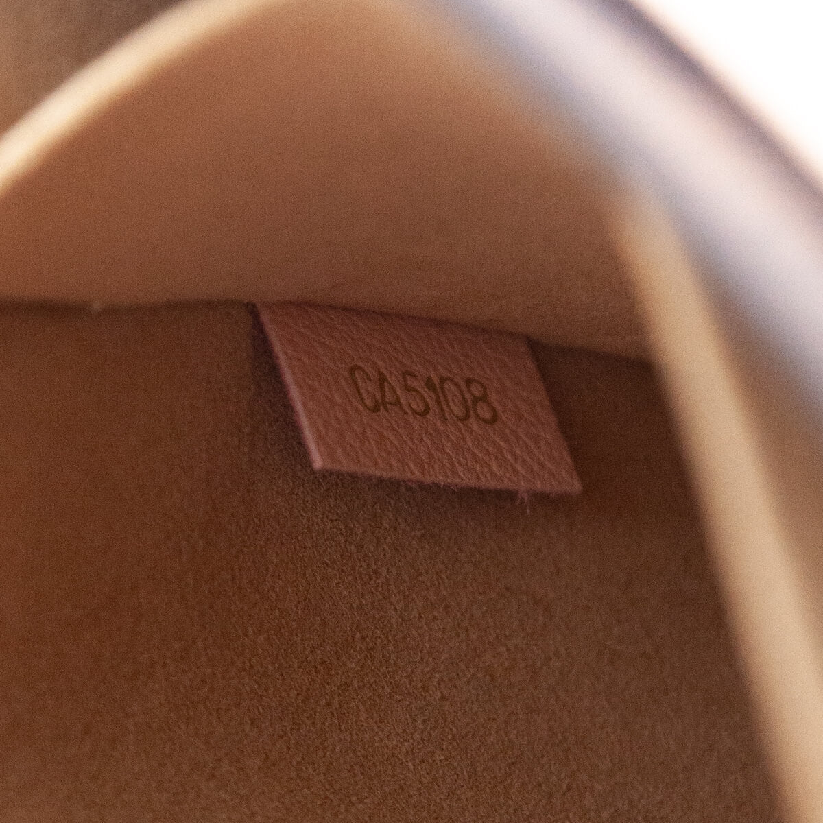 Louis Vuitton Damier Ebene Venus Pink Beaumarchais Bag