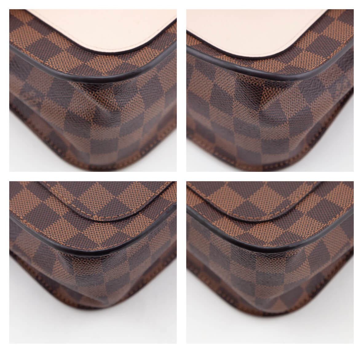 Louis Vuitton Damier Ebene Venus Pink Beaumarchais Bag
