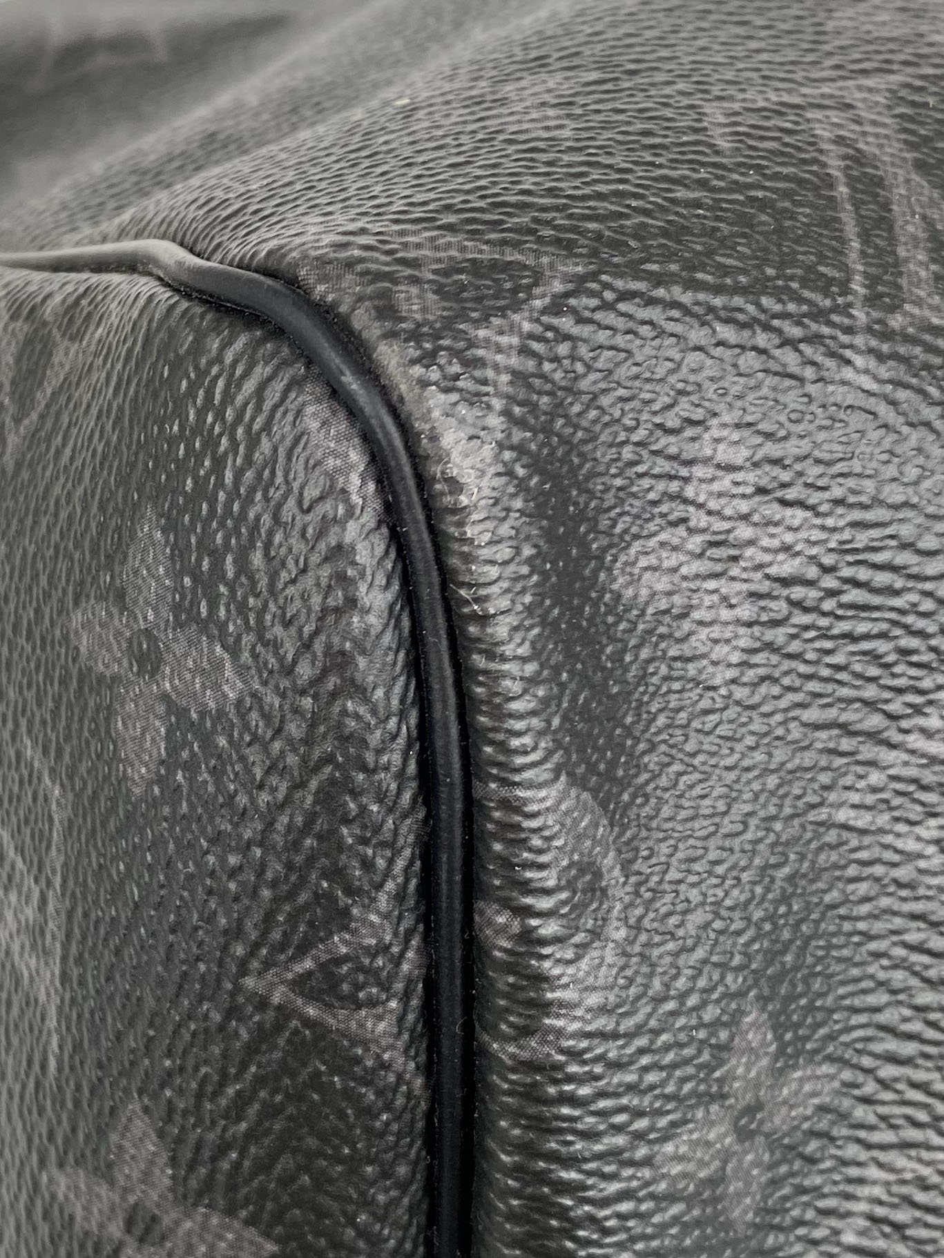 Louis Vuitton Eclipse Monogram Keepall Bandouliere 55 Bag