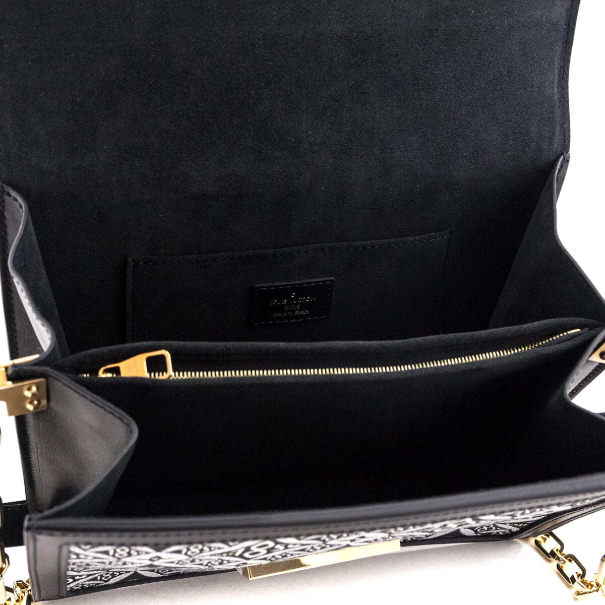 Louis Vuitton Grey Jacquard Since 1854 Dauphine MM