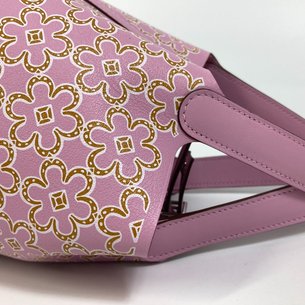 HERMES Handbag Swift pink Picotin Lock Micro Micro 14 Women Used