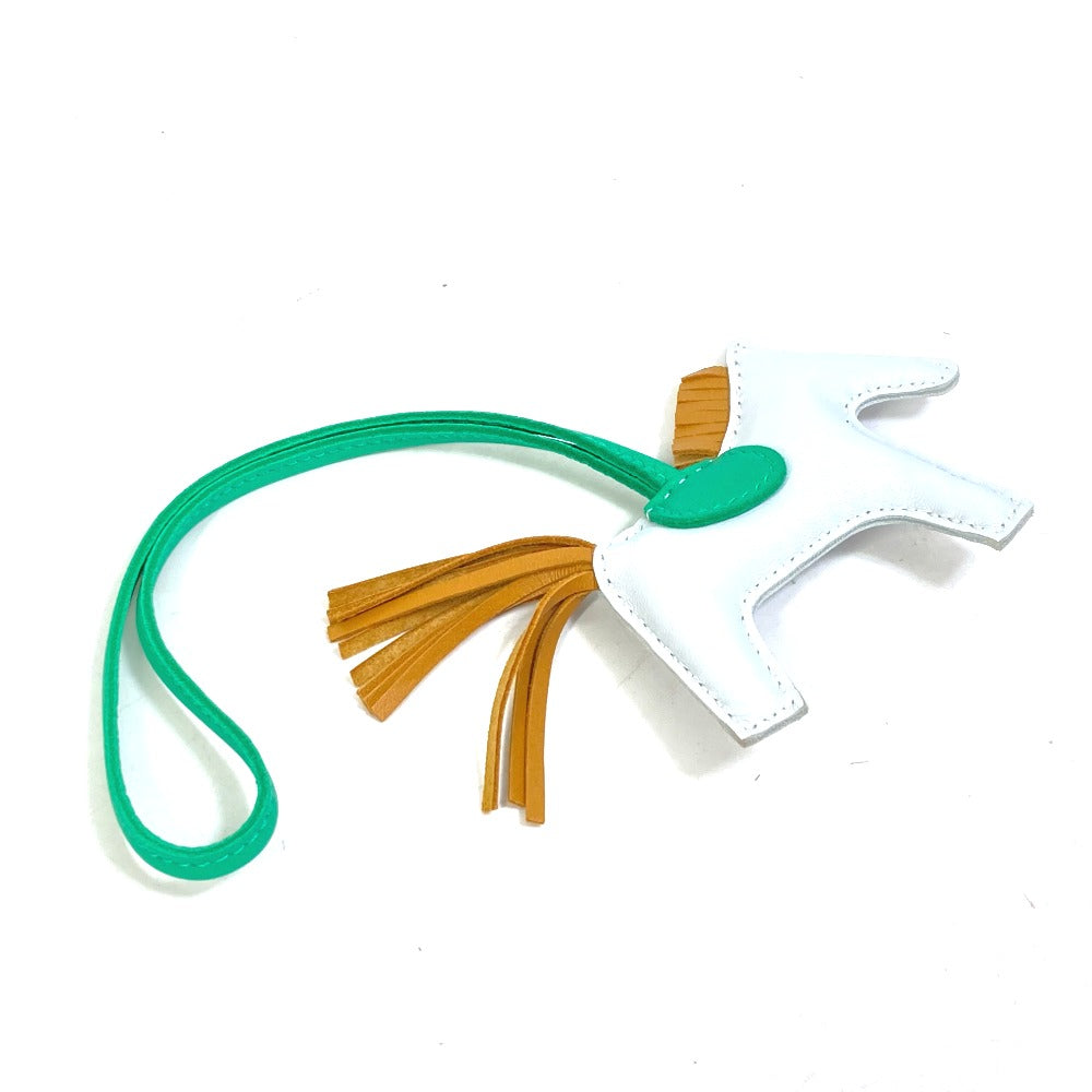 HERMES Bag charm Anyo Miro Light blue strap Rodeo PM Women Used