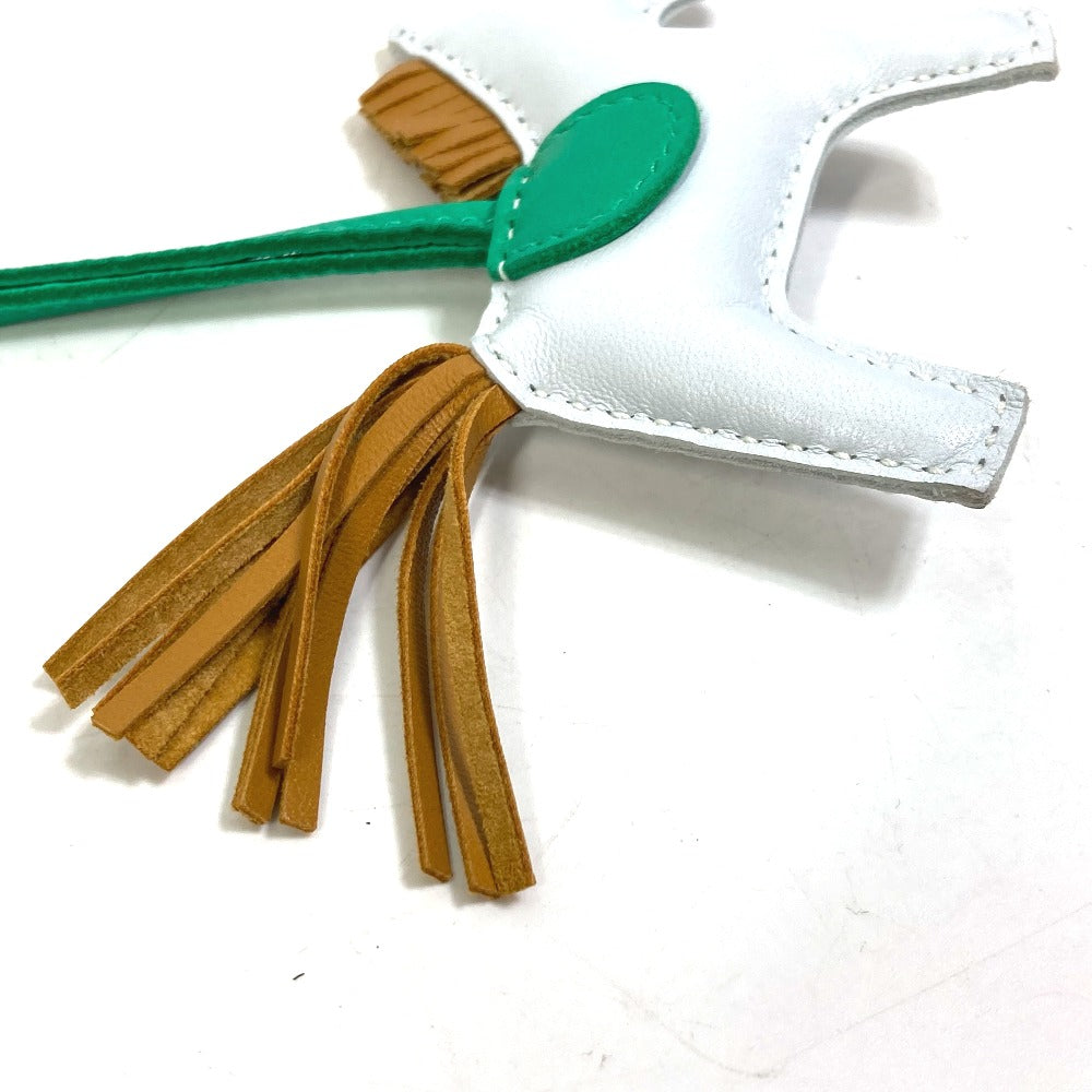 HERMES Bag charm Anyo Miro Light blue strap Rodeo PM Women Used