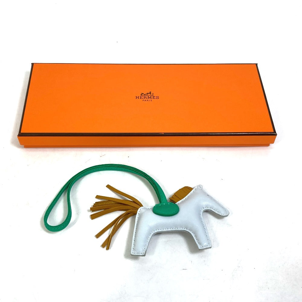 HERMES Bag charm Anyo Miro Light blue strap Rodeo PM Women Used