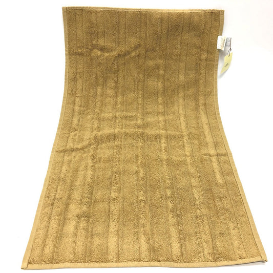 HERMES towel cotton Brown H logo labyrinth