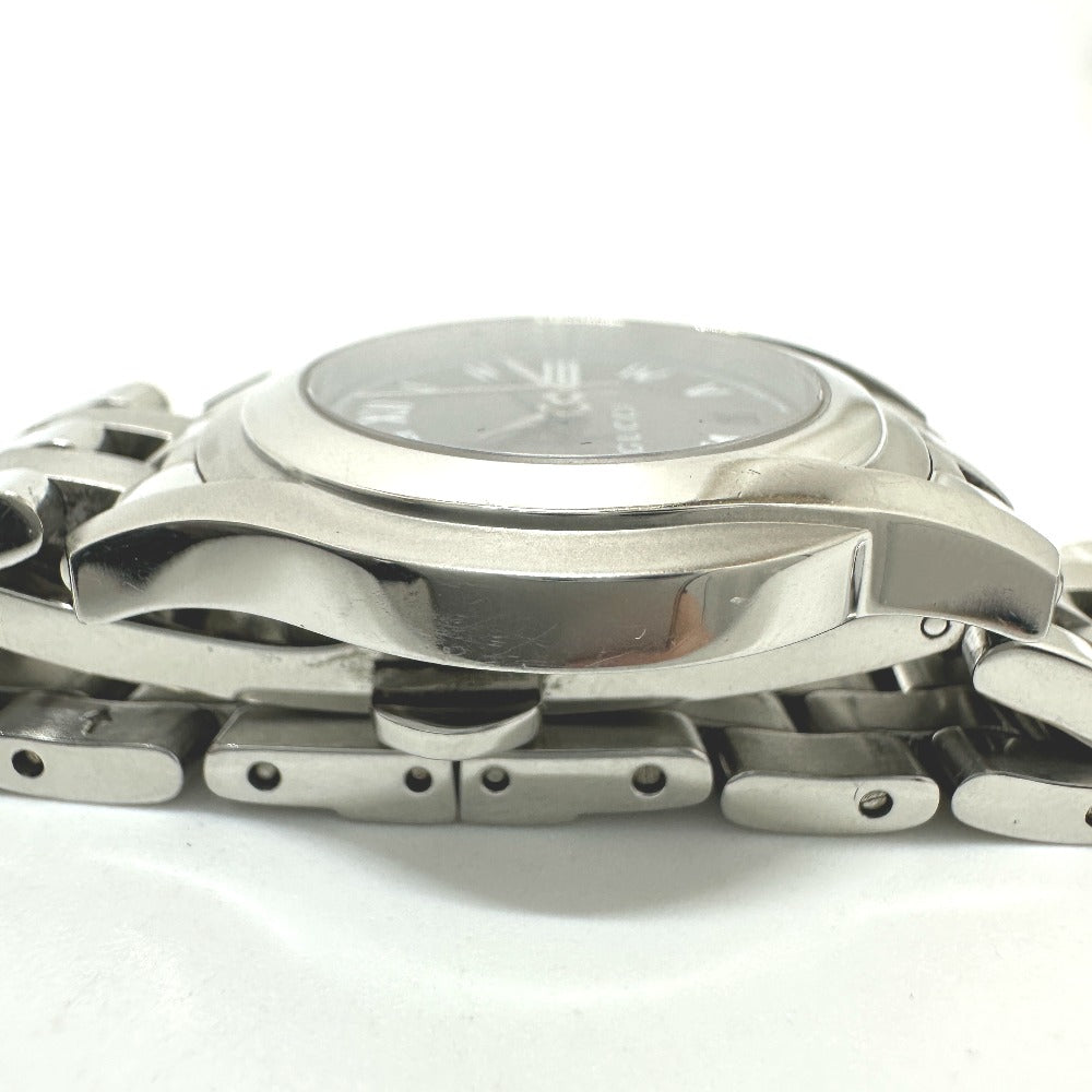 GUCCI Watches Quartz 5500L Stainless Steel Silver G class gray dial Women Used