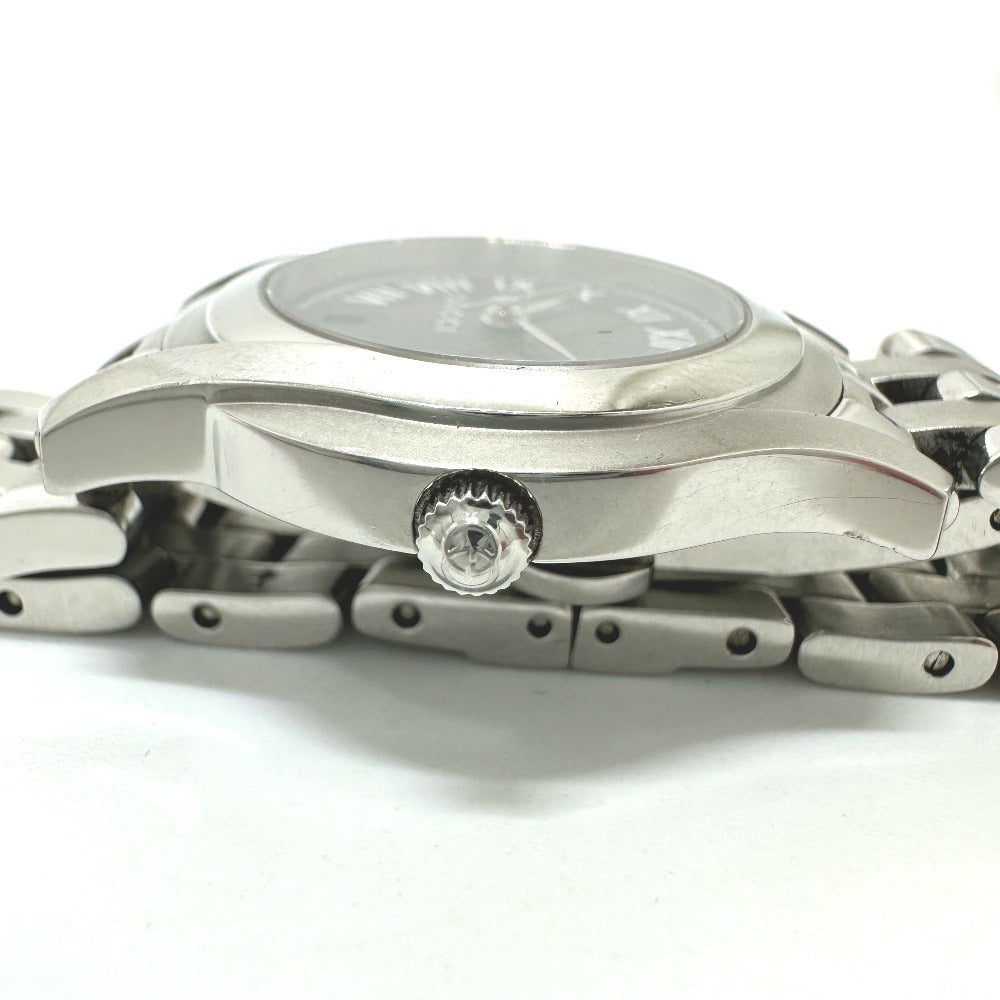 GUCCI Watches Quartz 5500L Stainless Steel Silver G class gray dial Women Used