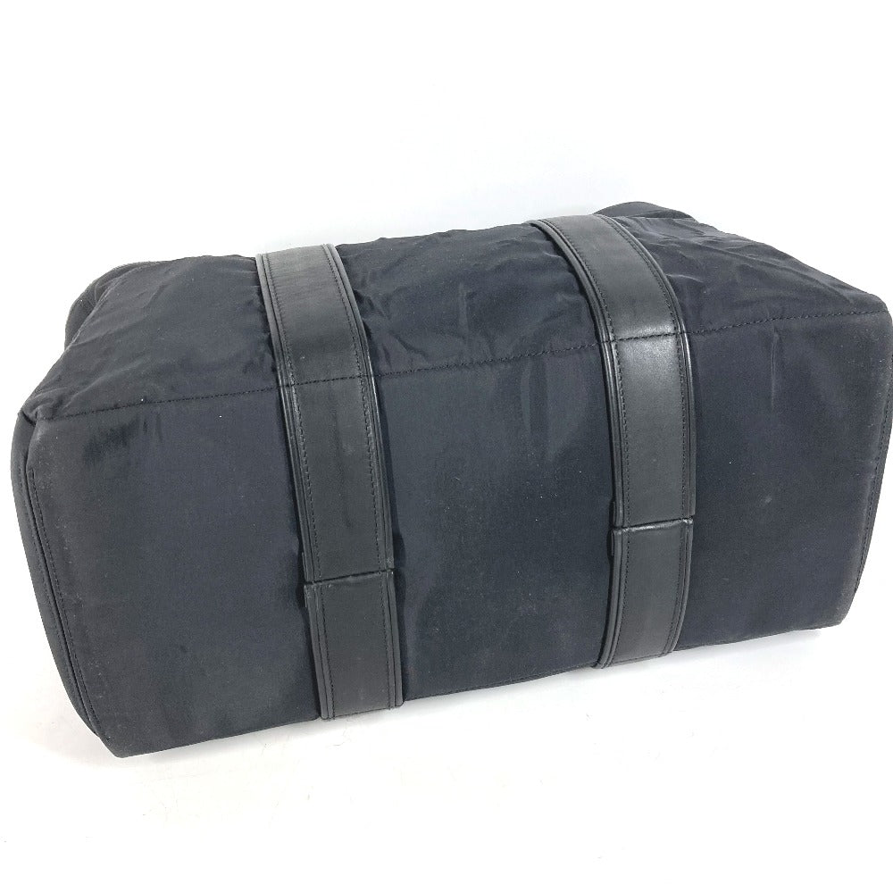 HERMES Tote Bag Nylon black Akapu Luco MM Women Used
