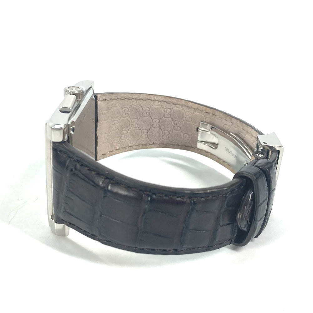 GUCCI Watches Quartz YA138407 Stainless Steel Silver Rectangle Silver dial mens Used