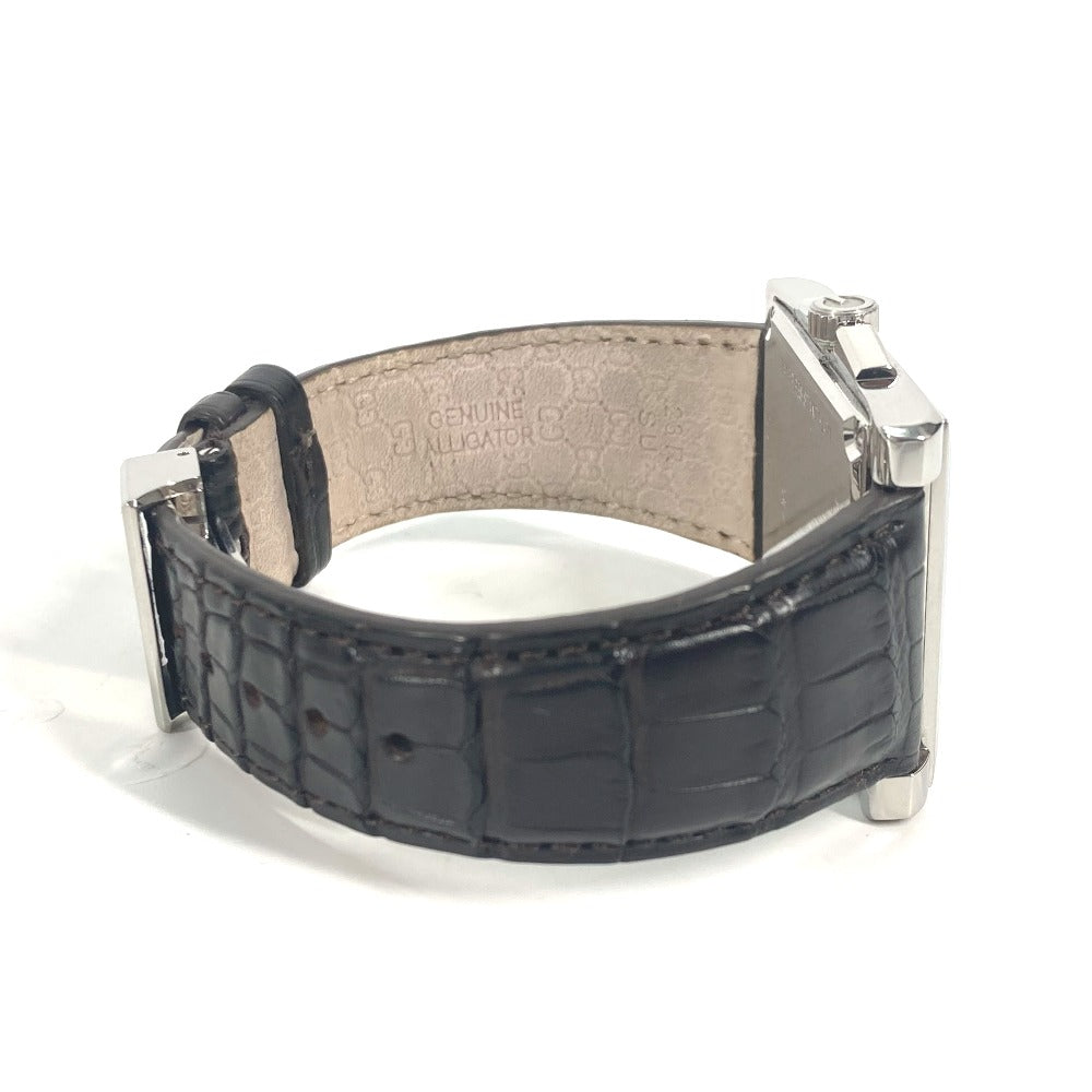 GUCCI Watches Quartz YA138407 Stainless Steel Silver Rectangle Silver dial mens Used