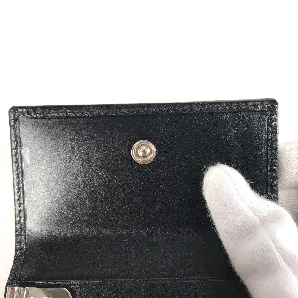 GUCCI Key case Key holder  033・2149 leather black GG logo