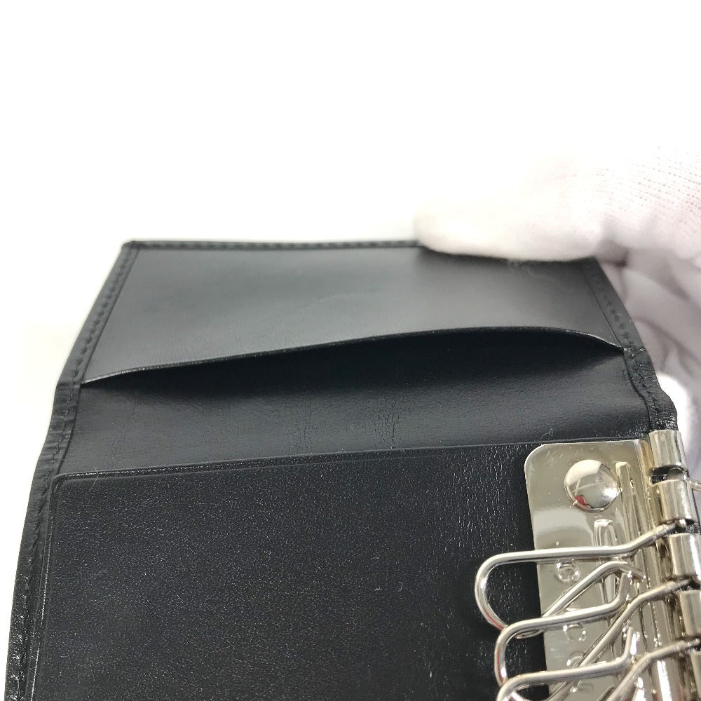 GUCCI Key case Key holder  033・2149 leather black GG logo