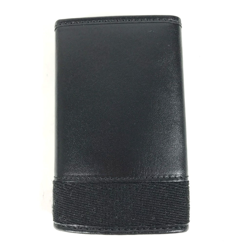 GUCCI Key case Key holder  033・2149 leather black GG logo
