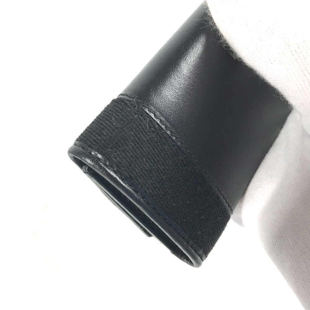 GUCCI Key case Key holder  033・2149 leather black GG logo