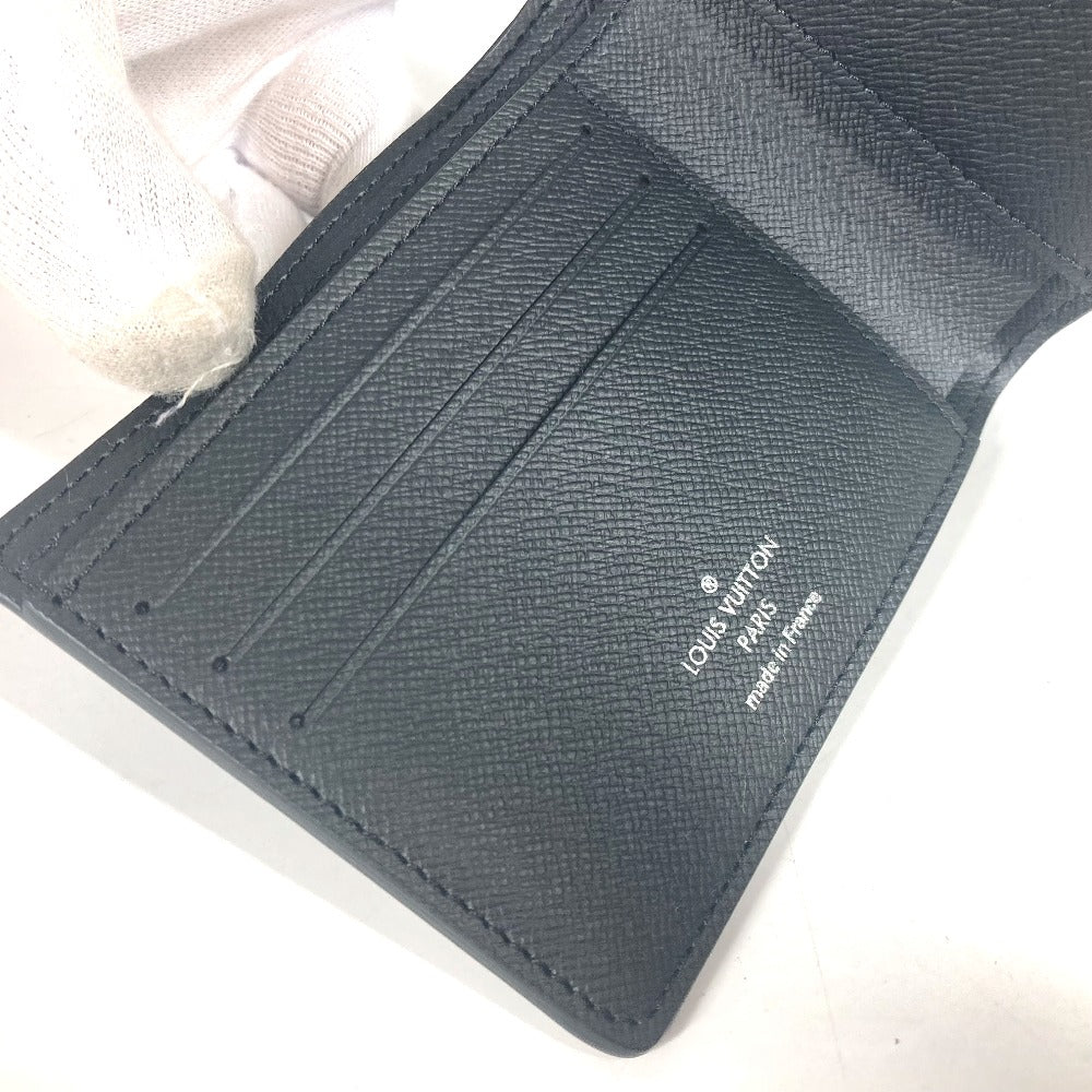 LOUIS VUITTON Folded wallet N60434 Damier canvas black Damier Graffiti 3D Portefeuille Multipull