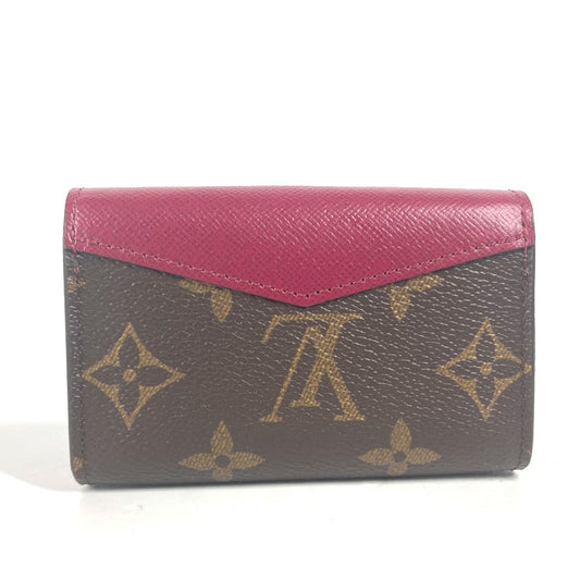 LOUIS VUITTON Card Case M61273 Monogram canvas Red Monogram Multicult Sarah