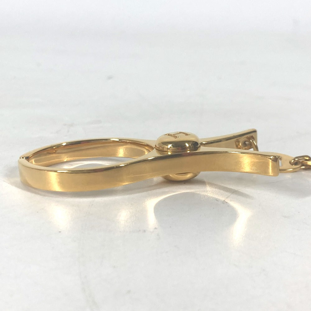 HERMES Glove holder metal gold Philo Glove Holder Women Used