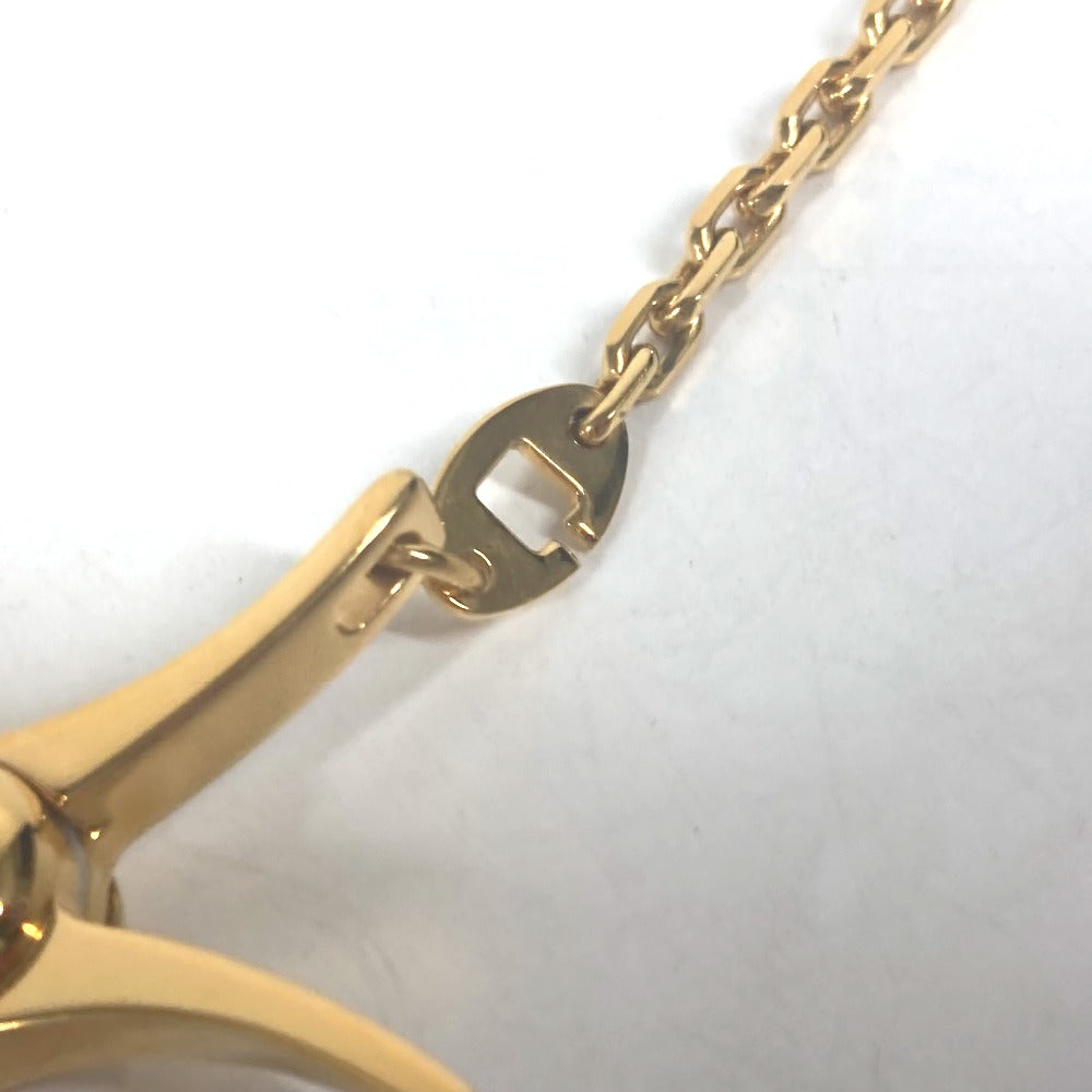 HERMES Glove holder metal gold Philo Glove Holder Women Used