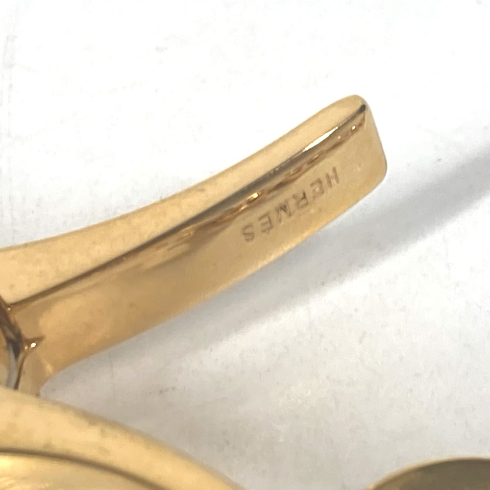 HERMES Glove holder metal gold Philo Glove Holder Women Used