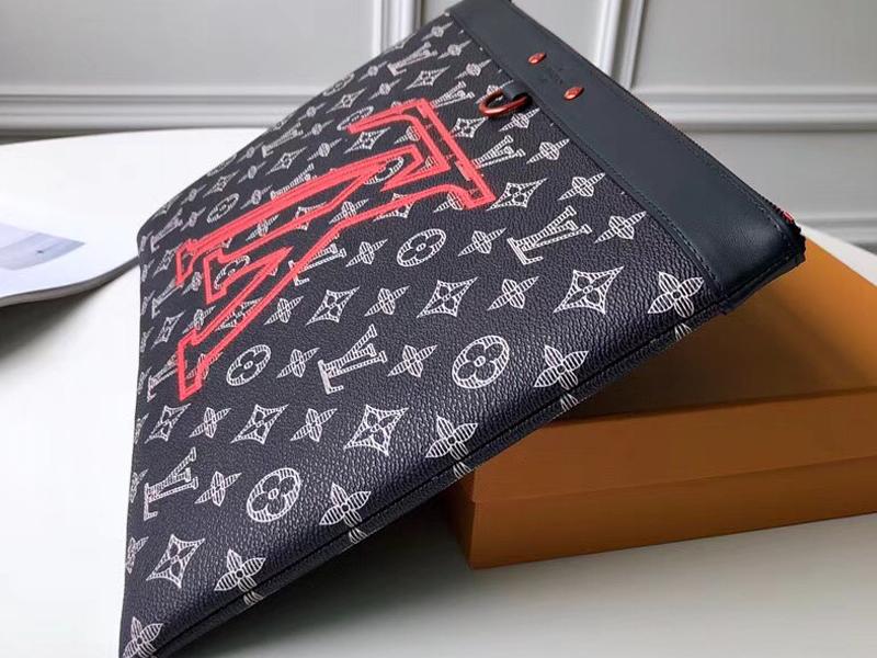 Louis Vuitton Discovery Pochette Monogram Upside Down Canvas