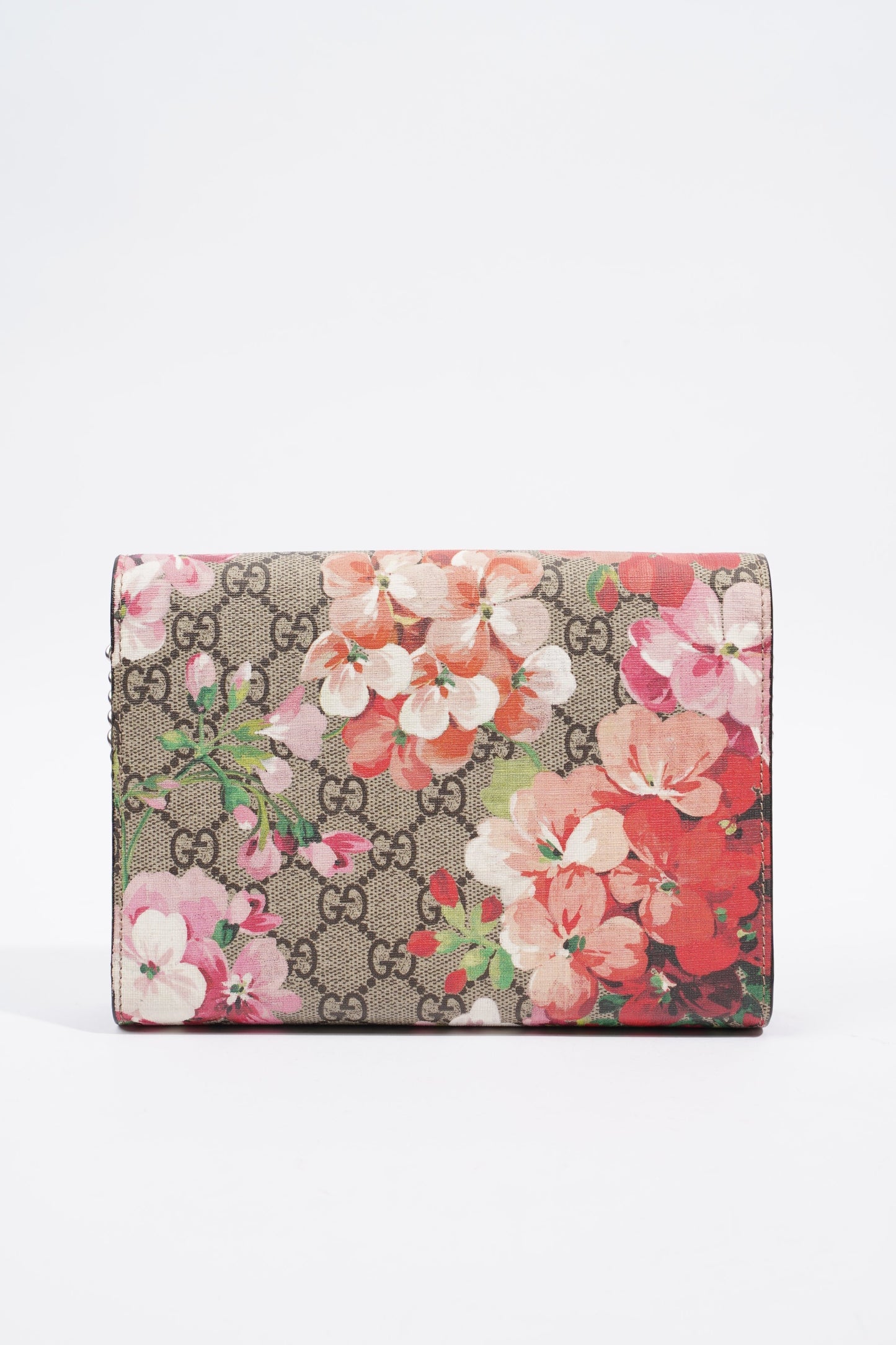 Gucci Dionysus Chain Wallet Bloom Monogram Canvas
