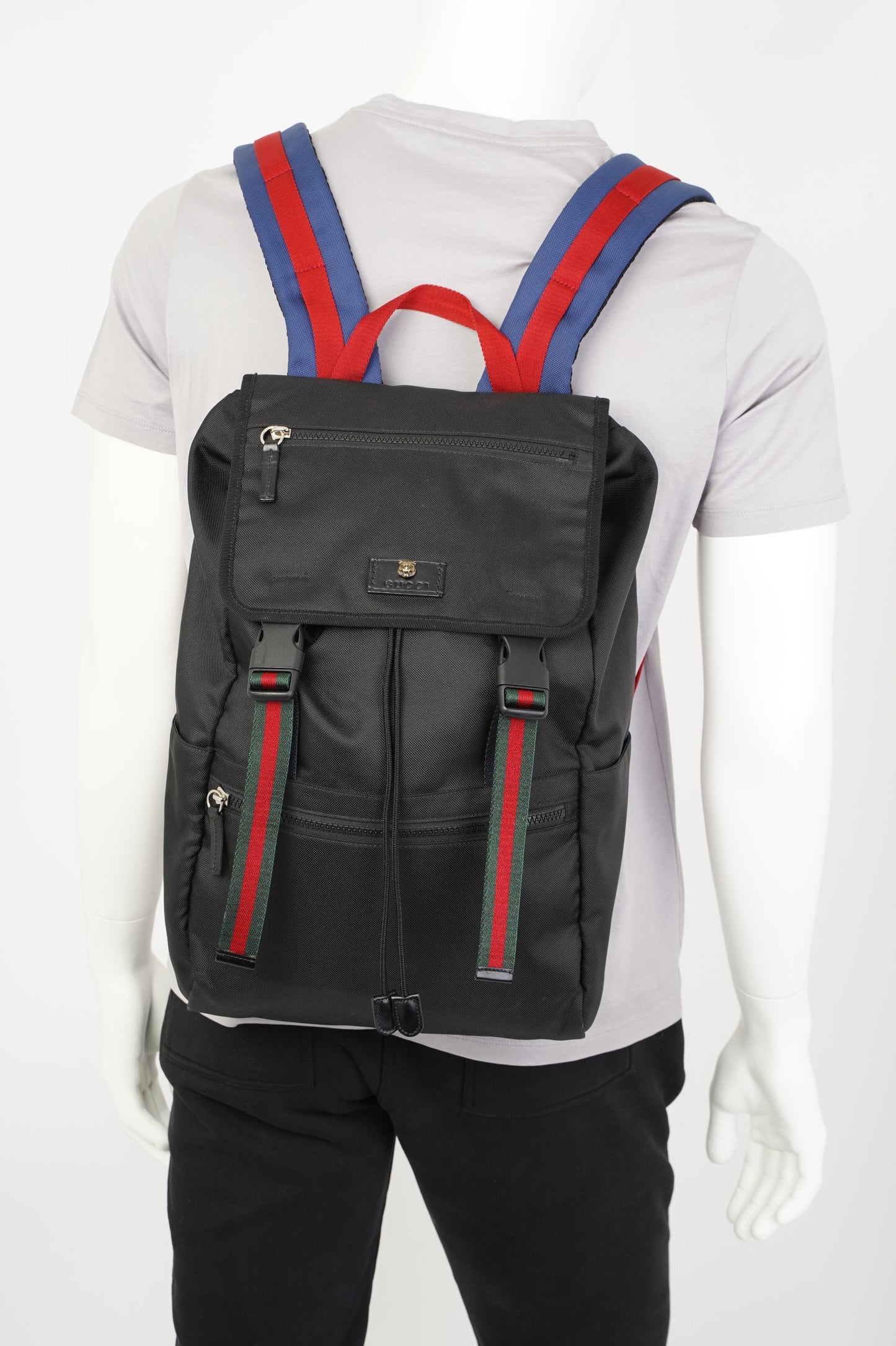 Gucci Technical Backpack Black Nylon