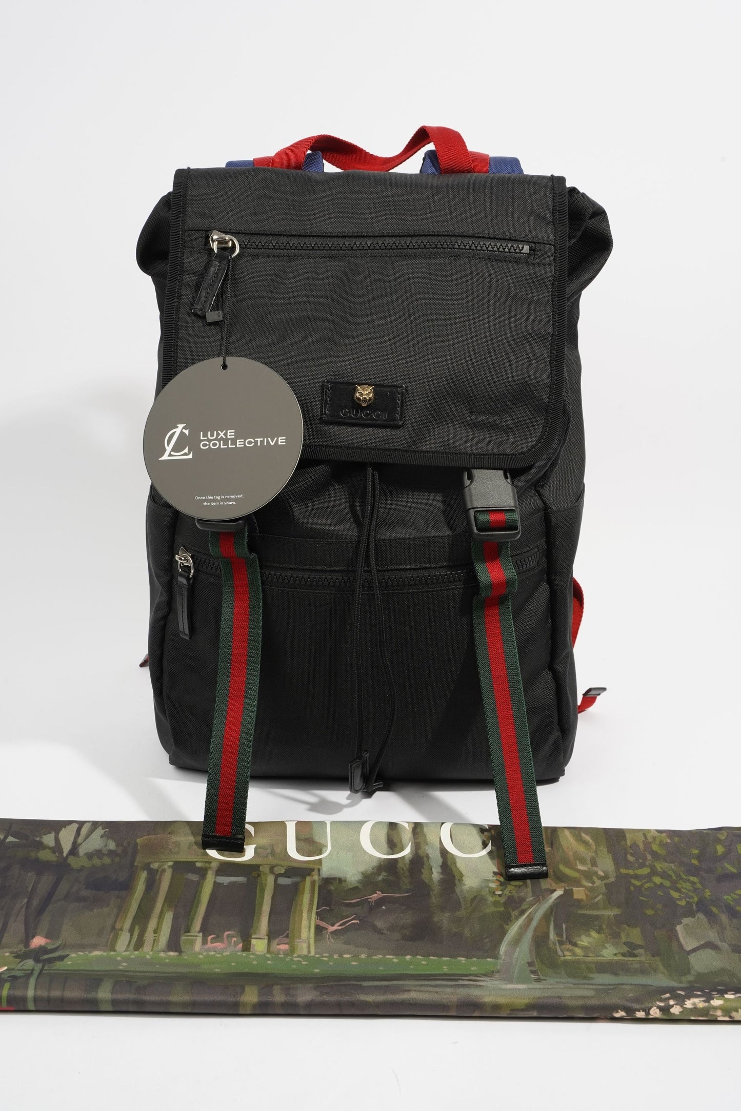 Gucci Technical Backpack Black Nylon