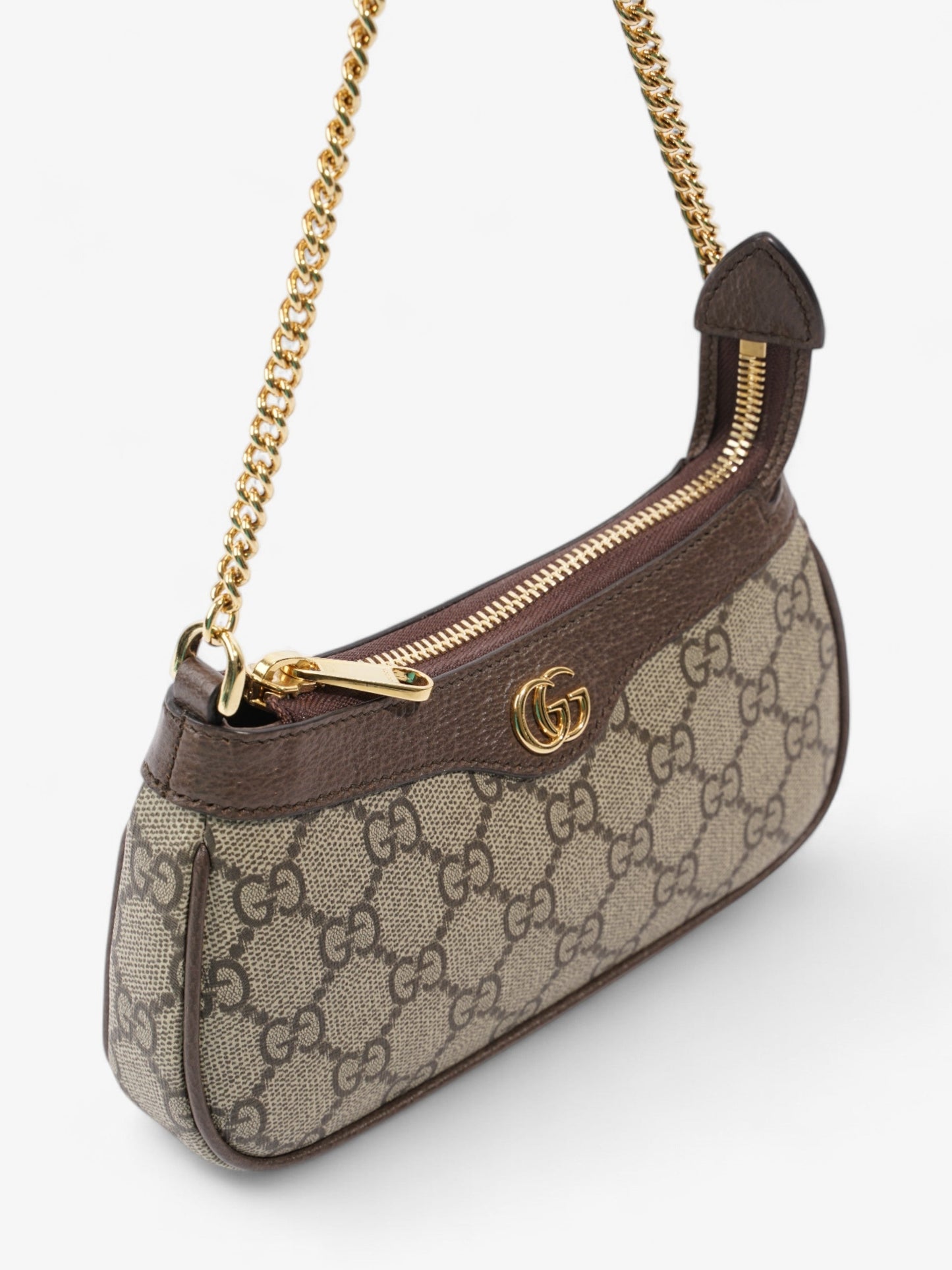 Gucci Ophidia GG Supreme / Brown Canvas Mini