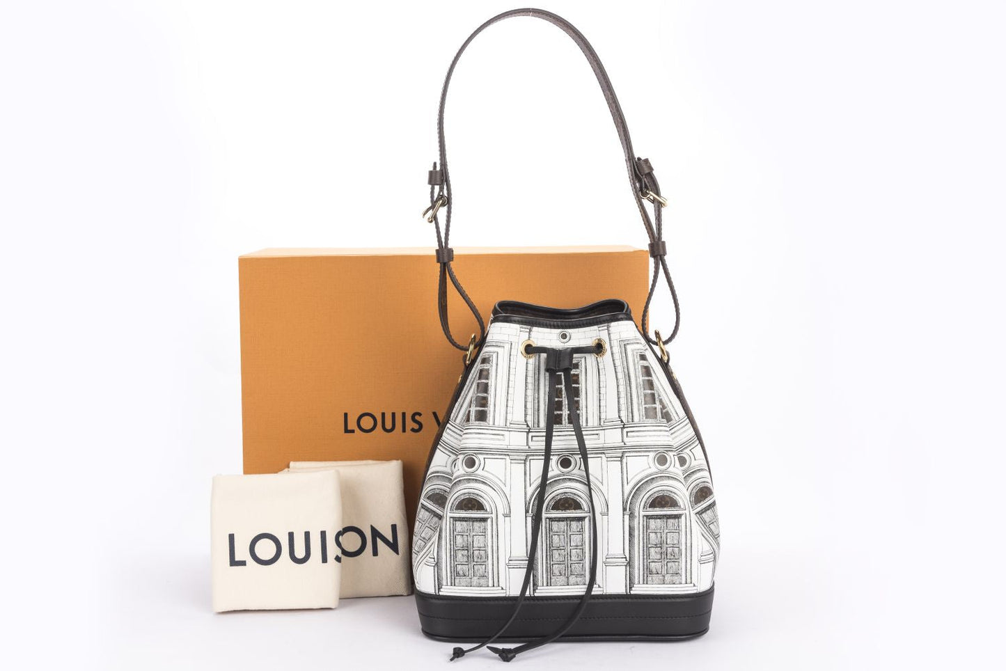 Louis Vuitton Fornasetti Noe (M59105), MM Size, with Dust Cover & Box