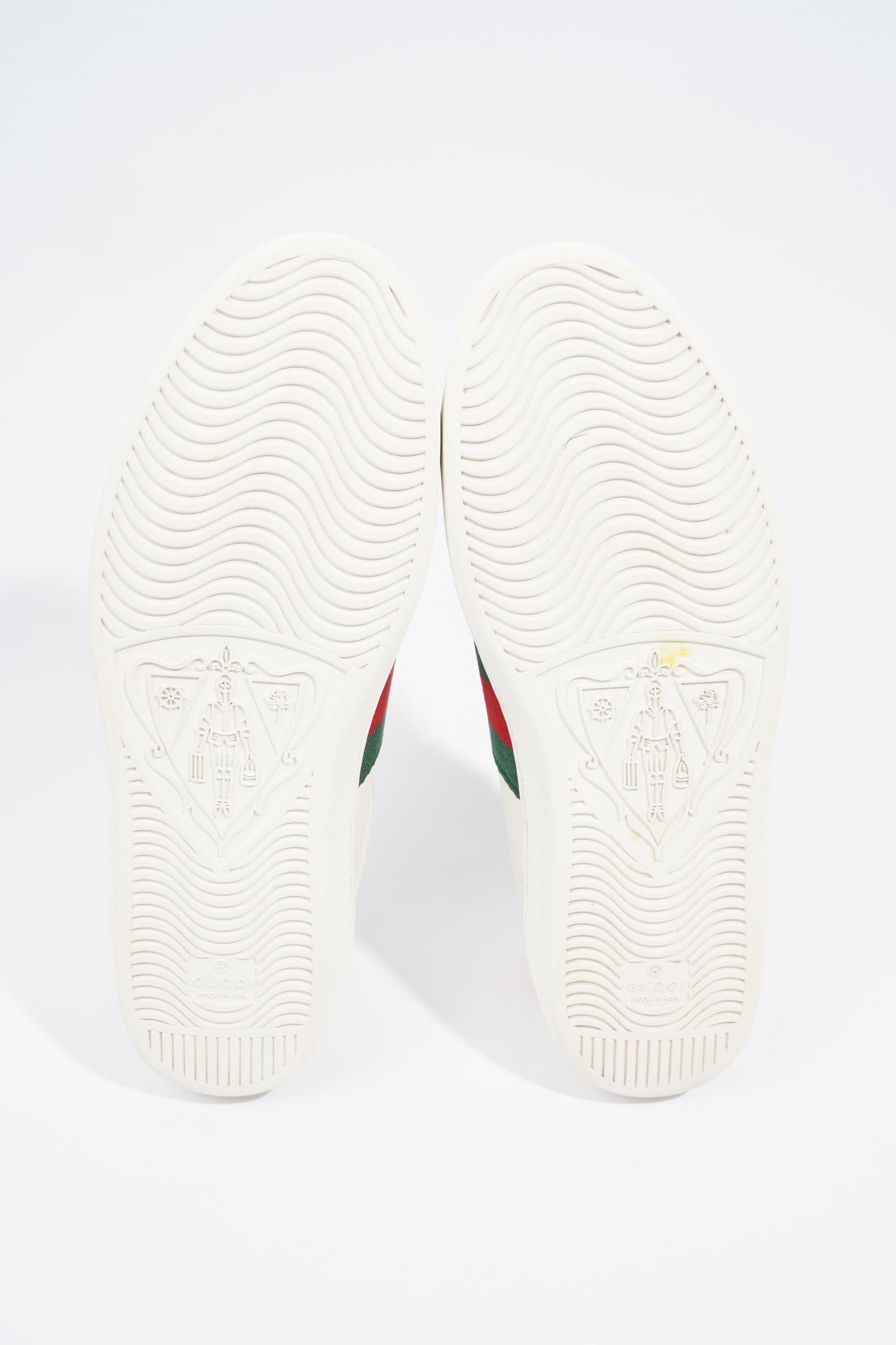 Gucci Ace Bee White / Green / Red Canvas EU 42.5 UK 8.5
