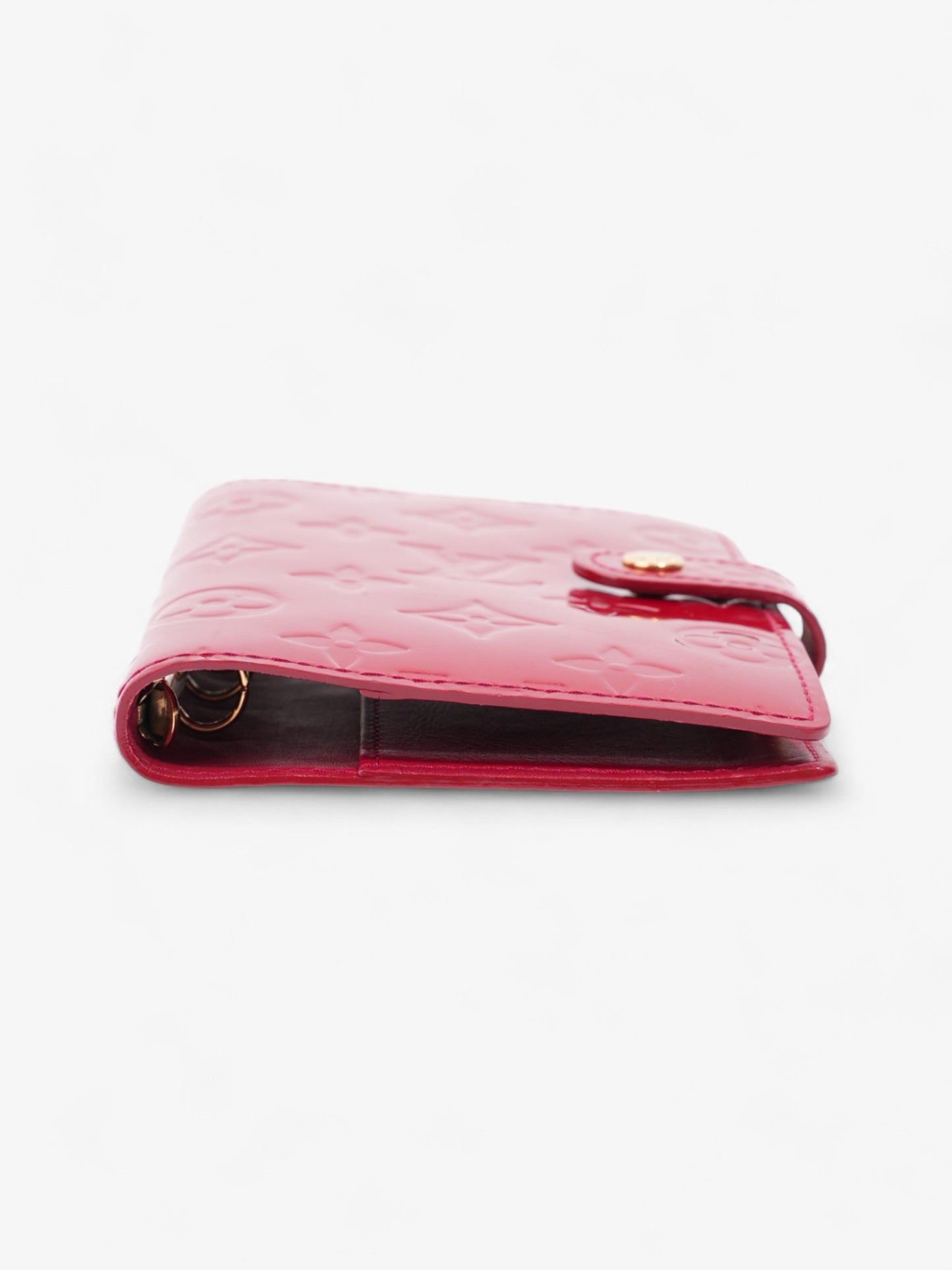 Louis Vuitton Agenda Cover Red Monogram Vernis Leather PM