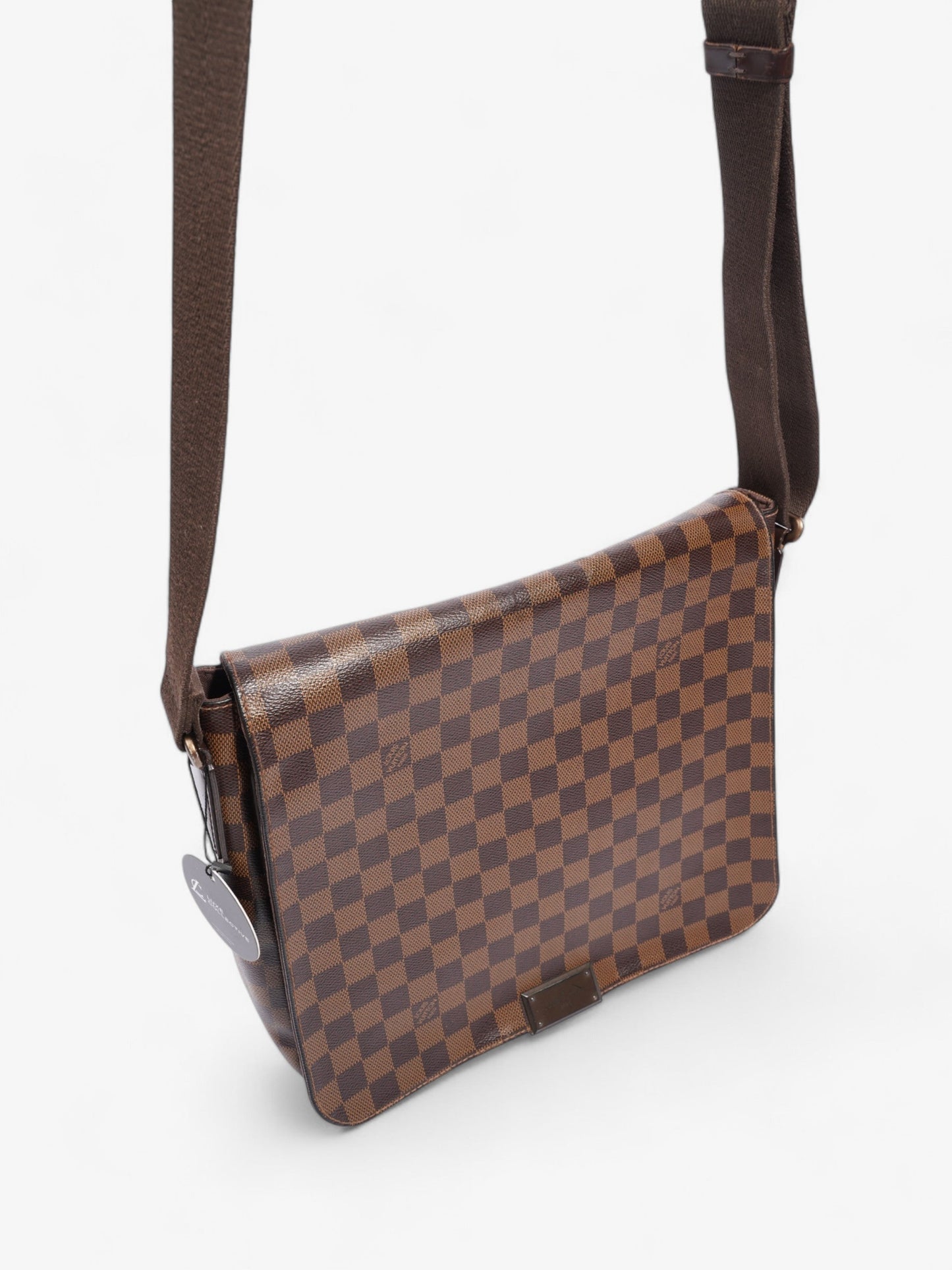 Louis Vuitton District Messenger Bag Damier Ebene Coated Canvas