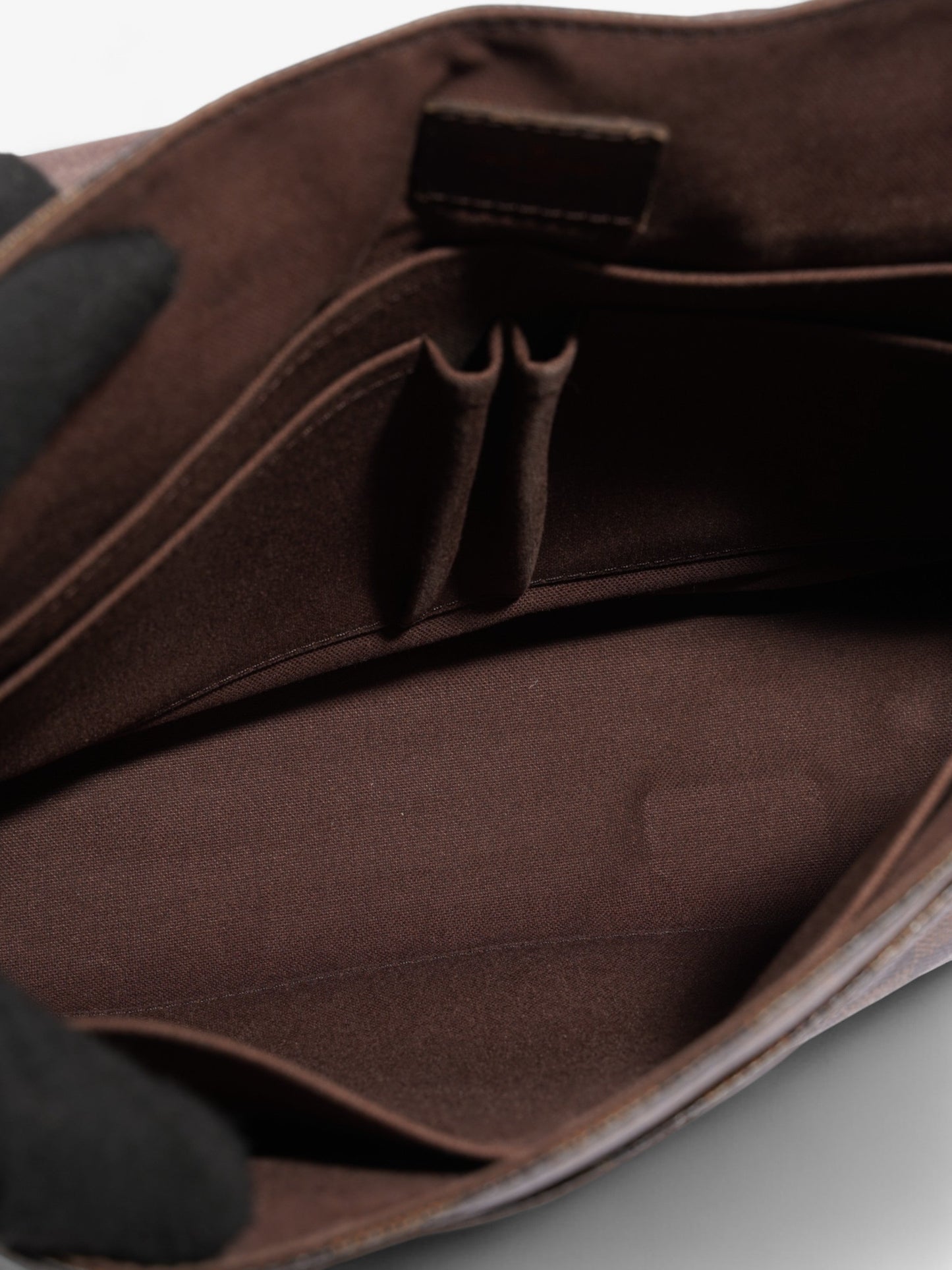 Louis Vuitton District Messenger Bag Damier Ebene Coated Canvas