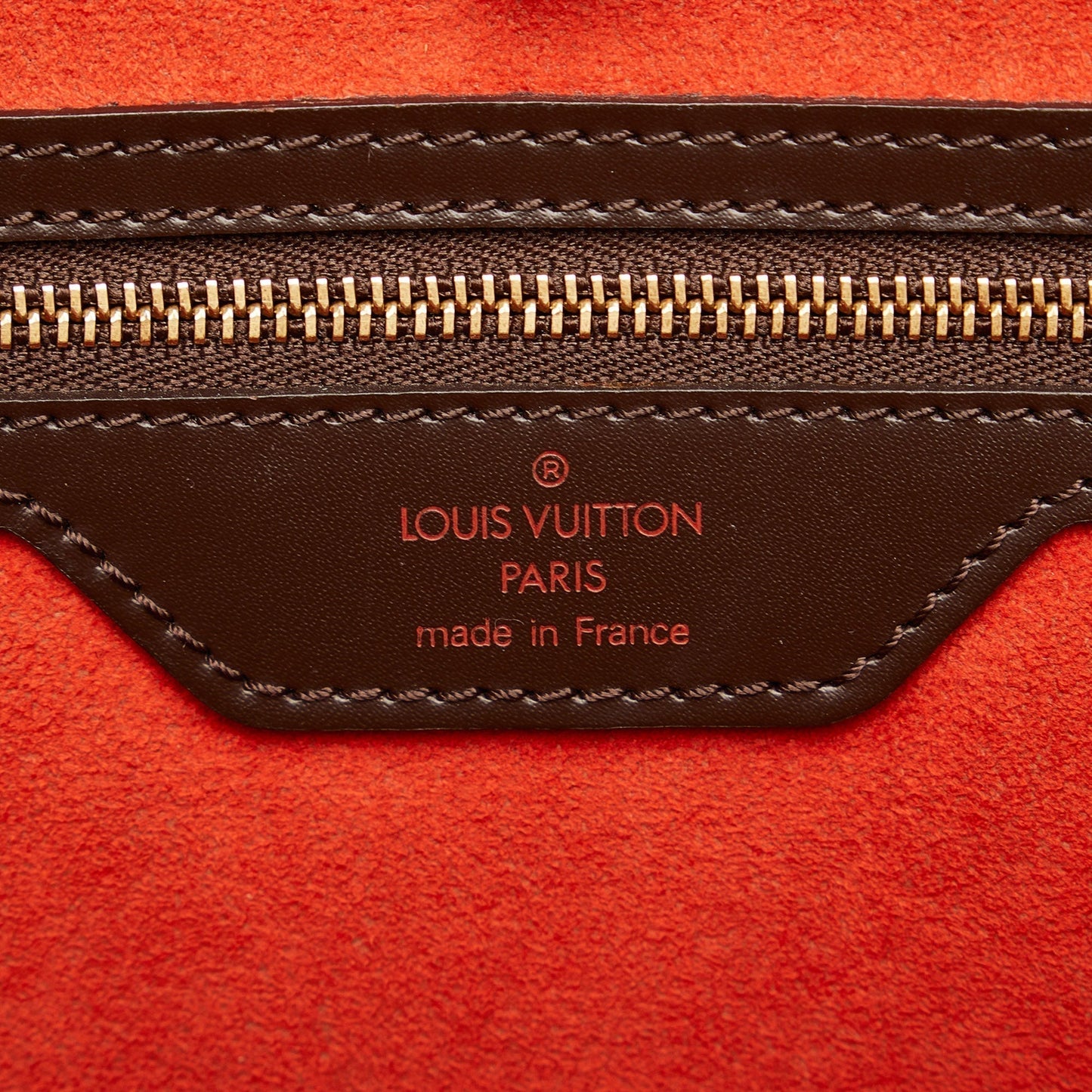 Brown Louis Vuitton Damier Ebene Manosque GM Tote Bag