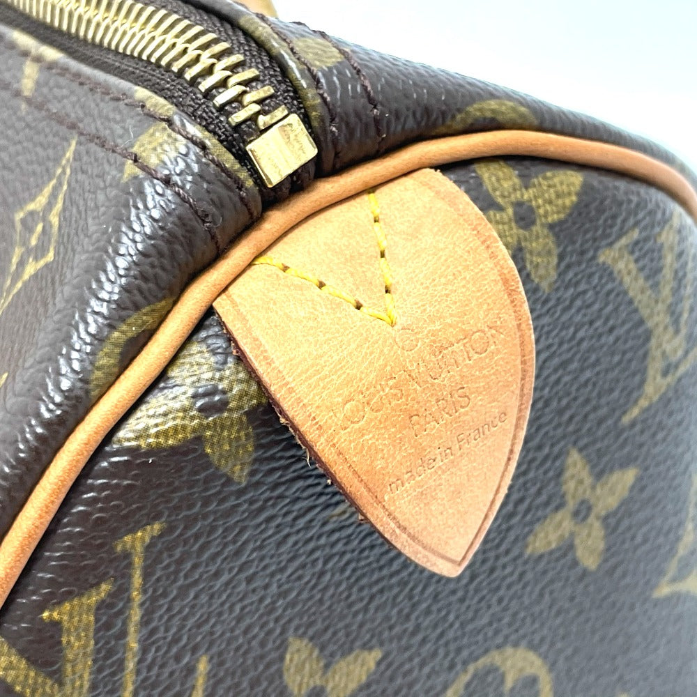 LOUIS VUITTON Boston Duffel bag M41526 Monogram canvas Brown Monogram Speedy 30