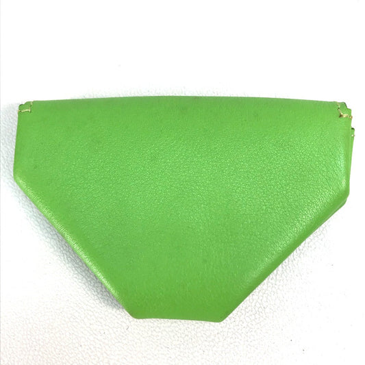 HERMES Coin case Vaux Swift Light green Le van Cator unisex(Unisex) Used