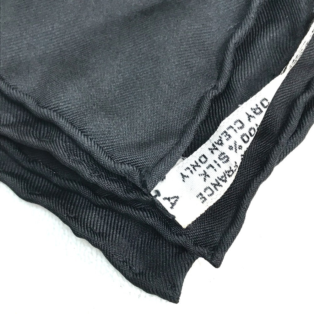 HERMES scarf silk Black / multicolor Carre90 Women Used