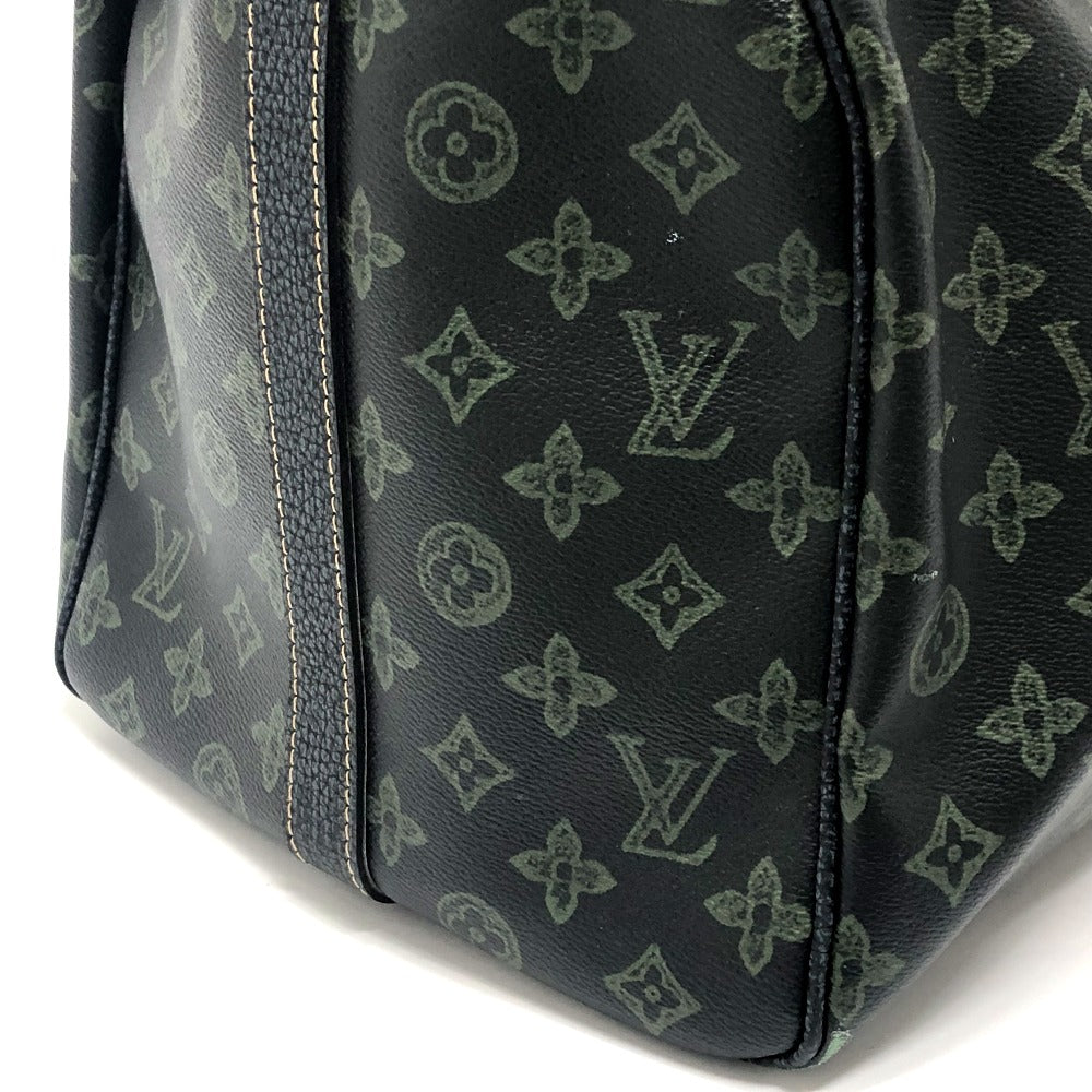 LOUIS VUITTON Boston Duffel bag M46334 Monogram canvas green Monogram Keepall bandouliere 50