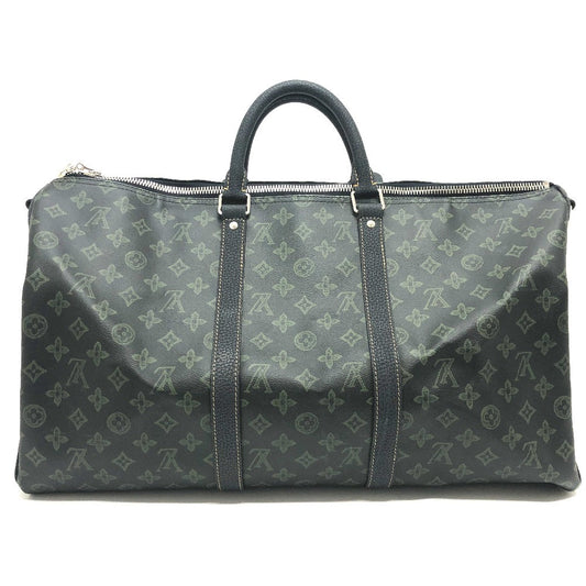 LOUIS VUITTON Boston Duffel bag M46334 Monogram canvas green Monogram Keepall bandouliere 50