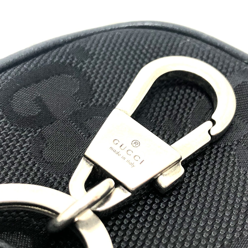 GUCCI Coin case 645060 GG canvas black GG Off the grid mens Used