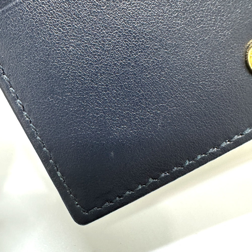 GUCCI Trifold wallet 621887 Canvas / leather beige Horsebit Women Used