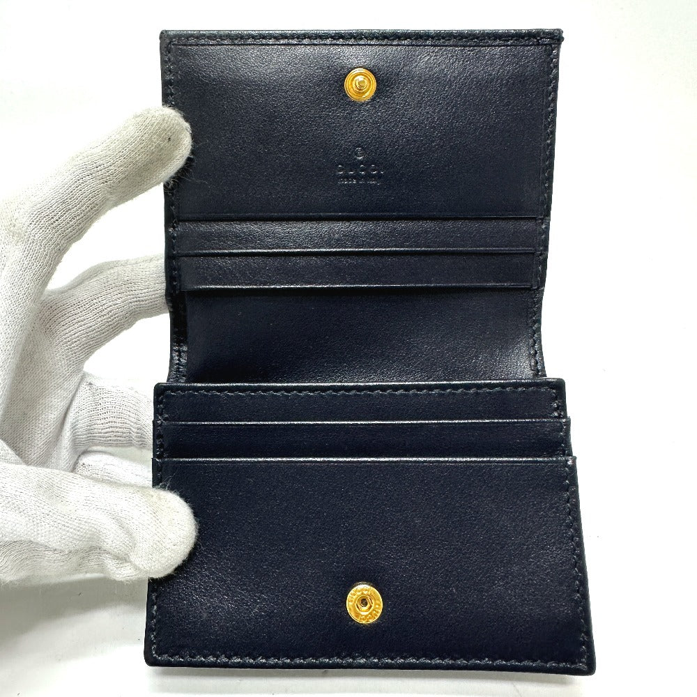 GUCCI Trifold wallet 621887 Canvas / leather beige Horsebit Women Used