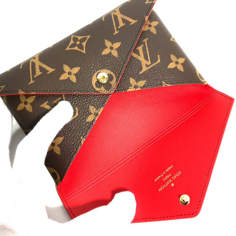 LOUIS VUITTON Clutch bag M62034 Monogram canvas Brown Monogram 3-piece set Pochette Kirigami